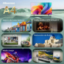 Televisor Hisense 32" QLED FHD Smart TV HomeOS Negro (32A4S)