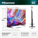 Televisor Hisense 50" 4K UHD WiFi Smart TV Negro (50E7S)