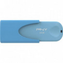 Pendrive PNY Attaché 4 32GB USB 2.0 Azul (FD32GATT4ABSBB-EF)