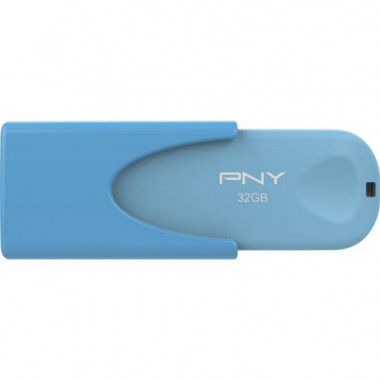 Pendrive PNY Attach&eacute; 4 32GB USB 2.0 Azul (FD32GATT4ABSBB-EF)