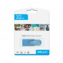 Pendrive PNY Attaché 4 32GB USB 2.0 Azul (FD32GATT4ABSBB-EF)