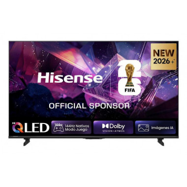 Televisor Hisense 85" QLED 4K UHD Smart TV Negro (85E7S PRO)