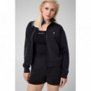 Sudadera GUESS de Cremallera y Cuello Alto Olympe de GUESS