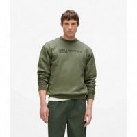 Klj Reg Essential Logo Sweat Beetle  KARL LAGERFELD