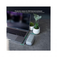 TOOQ Funda Disco Duro M2 TQBC-M201G Gris