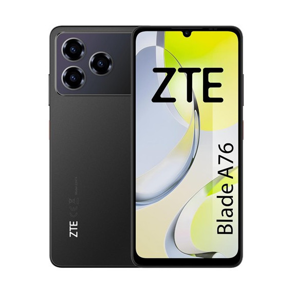 ZTE Telefono Movil A76 128GB/4GB 6.75" 50MPX Negro