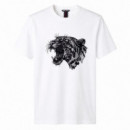 Camiseta Regular Fit Estampado Flock  ANTONY MORATO