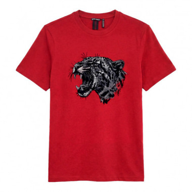 Camiseta Regular Fit Estampado Flock  ANTONY MORATO