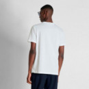 Camiseta Regular Fit con Logo Plata Mate  ANTONY MORATO