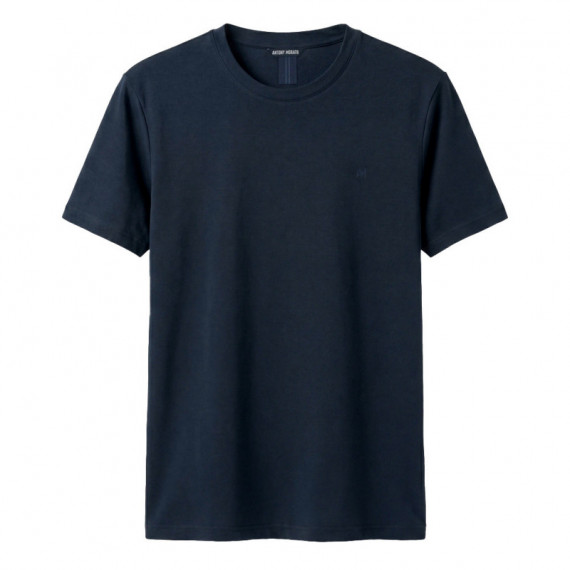 Camiseta Regular Fit con Logo Plata Mate  ANTONY MORATO