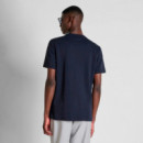 Camiseta Regular Fit con Logo Plata Mate  ANTONY MORATO