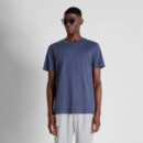 Camiseta Regular Fit con Logo Plata Mate  ANTONY MORATO