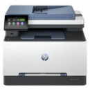 HP Multifuncion Laser Color Laserjet Pro Mfp 3302FDN/ Fax/ Duplex/ Blanca y Azul Toner 219A / 219X