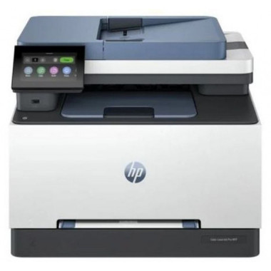 HP Multifuncion Laser Color Laserjet Pro Mfp 3302FDN/ Fax/ Duplex/ Blanca y Azul Toner 219A / 219X
