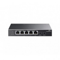 Switch TP-LINK TL-SG1005P-PD, 5 Puertos Gigabit Ethernet, No Gestionable, Poe Passthrough, Carcasa Metálica