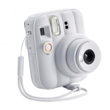 C&aacute;mara Instant&aacute;nea Fujifilm Instax Mini 12 Clay White con Espejo para Selfies