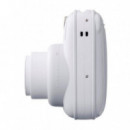 Cámara Instantánea Fujifilm Instax Mini 12 Clay White con Espejo para Selfies