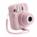 Cámara Instantánea Fujifilm Instax Mini 12 Candy Pink con Espejo Selfie