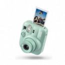 Cámara Instantánea Fujifilm Instax Mini 12 Lagoon Green con Espejo Selfie
