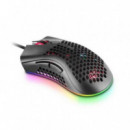 Ratón Gaming Ultraligero MARS GAMING Mmex Rgb 32000DPI Negro Programable
