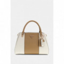 Bolso de Mano Noelle Saffiano de GUESS