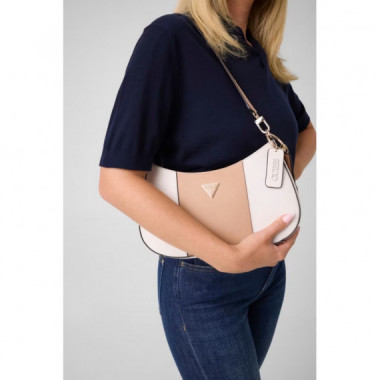 Bolso Al Hombro Noelle Saffiano de GUESS