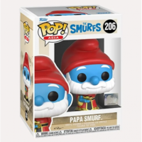 FUNKO Pop Papa Pitufo Exclusivo los Pitufos 206