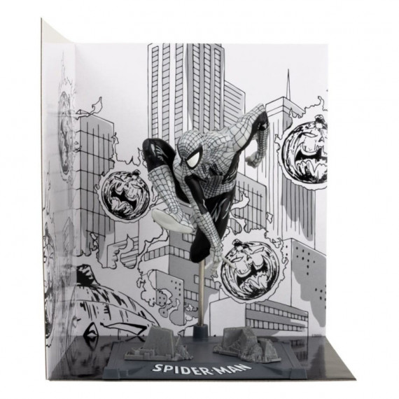 Figura Spiderman (line Art)(gold Label) Mcfarlane Toys Marvel  MC FARLANE TOYS