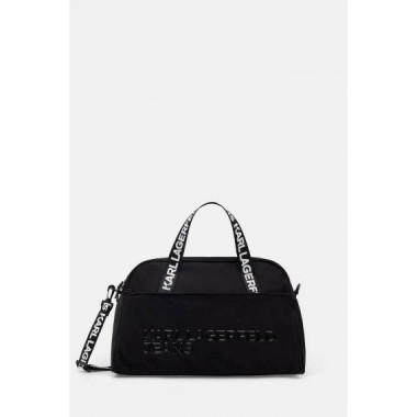 Klj Nylon Gymbag Black  KARL LAGERFELD