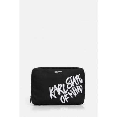 KLJ COATED PU LAPTOP QUOTE BLACK