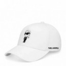 Basecap Offwhite  KARL LAGERFELD