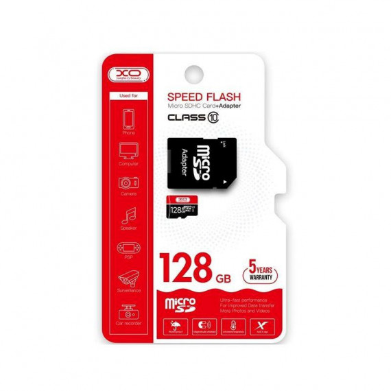 Tarjeta Microsd 128 Gb High Level Tf High Speed  XO