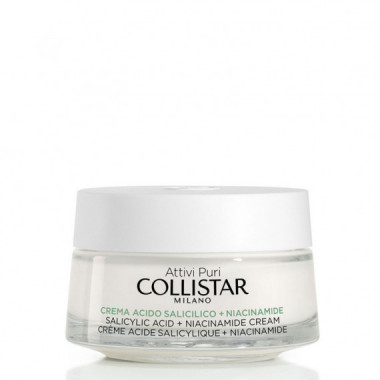 Collistar Attivi Puri Crema Salic&iacute;lico + Niacinamida, 50ml