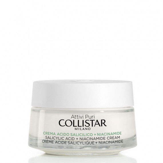 Collistar Attivi Puri Crema Salicílico + Niacinamida, 50ml