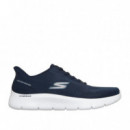 Skechers Zapatillas Go Walk Flex Azul marinas 216924-NVY