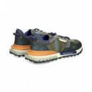 Zapatilla Running Nailon/ante Multi Kaki  LACOSTE