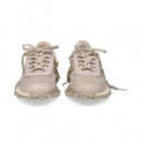 Zapatilla Running Nailon/ante Gris  LACOSTE