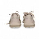 Zapatilla Running Nailon/ante Gris  LACOSTE