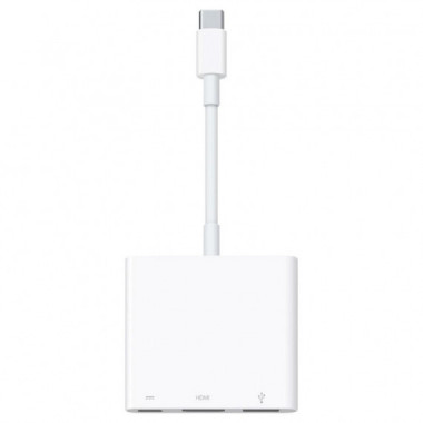 Apple Adaptador Multipuerto de Usb-c a Av Digital (MW5M3ZM/A)  APPLE
