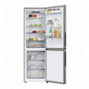 Frigorífico Combi Candy CNCQ2T618EX No Frost Clase E Inox