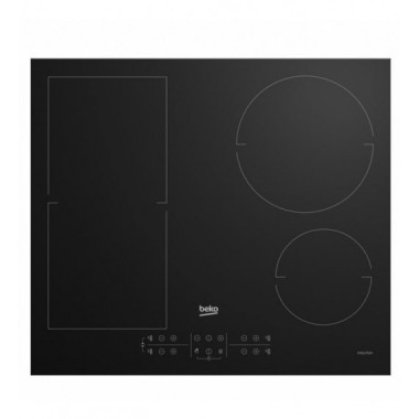 Placa de Inducci&oacute;n Beko HII64200FMT con Zona Indyflex