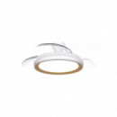 Ventilador de Techo Philips + Plafón Blanco (929004749801)