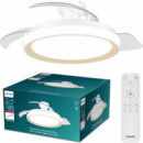 Ventilador de Techo Philips + Plafón Blanco (929004749801)