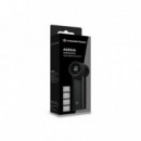 Mini Ventilador Portátil Conceptronic Batería Recargable Negro (AERIVA02B)