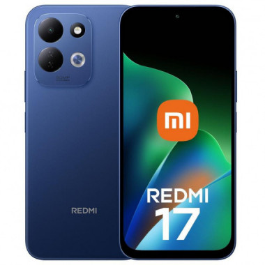 Smartphone Xiaomi Redmi 17 6.9" HD+ 4GB 256GB 4G Azul (MZB0PO2EU)