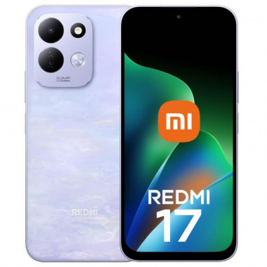Smartphone Xiaomi Redmi 17 6.9" HD+ 4GB 256GB 4G P&uacute;rpura (MZB0PHMEU)