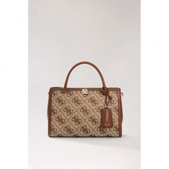 Bolso Satchel Audrey Logo de GUESS