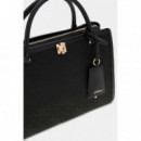 Bolso Satchel Audrey Logo de GUESS