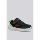 Tenis SKECHERS Jr Cordon Elastico Velcro
