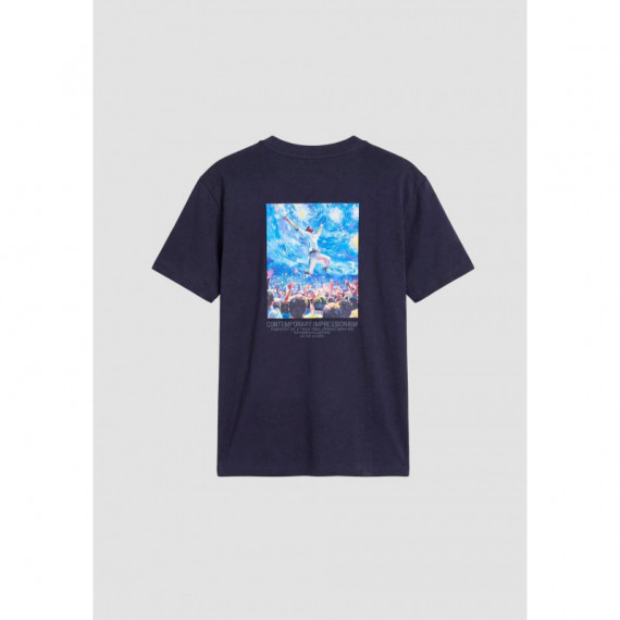 Short Sleeved T-shirt FA100240 Blue Mari  ANTONY MORATO